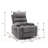 21"Seat Width,Large Size Electric Power Lift Recliner Chair Sofa For Elderly, 8 Point Vibration Massage And Lumber Heat, Remote Control, Side Pockets And Cup Holders, Cozy Fabric, Overstuffed Arm-1813922132