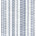 Blue/White Farmhouse Stripe 100% Cotton