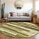 Premium Machine Washable Prisco Olive Rug