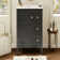 Meuble-lavabo 30 po avec lavabo en céramique et 3 tiroirs, armoire de rangement moderne en bois massif, idéale pour la maison
