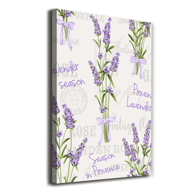 Lavender - Wrapped Canvas Print