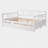 Full Size Wooden Daybed with Twin Size Trundle-704157975