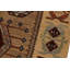Tapis bleu / ivoire en laine 8 pi x 9 pi 10 po Lovorko