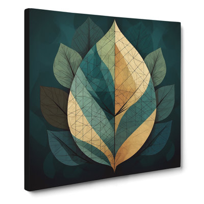 Leaf Geometric No.2 - Print