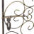 45 Bottle Wrought Iron Wine Rack Jail With Lock