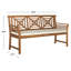 Banc de jardin en bois Garrity-16286990