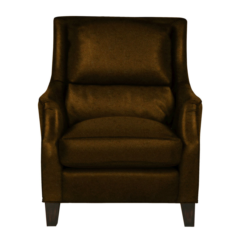 Savoy Leather Armchair, Truffle (Cartier), Ash Honey