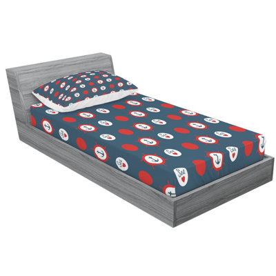 Microfiber Polka Dots Sheet Set