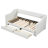 Beige, Upholstered Daybed, Twin Xl To King, Storage Drawers, Great Seating Experience, Wood Slats For Mattress Expandable, Upholstered, King Pull - Out Ergonomic Support Back And Arm, Soft Fabric