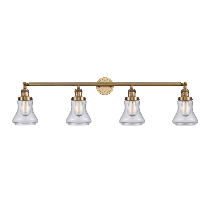 Reyhani 4 - Light Dimmable Vanity Light, Brushed Brass, Seedy