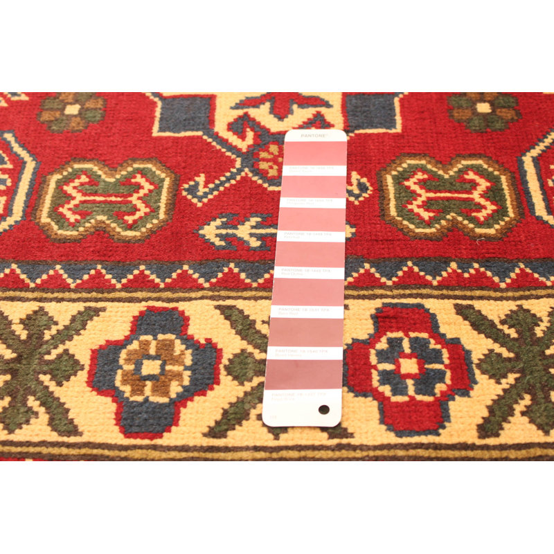 Tapis unique en laine noué à la main 2 pi 9 po x 4 pi 2 po nouvel âge Gutherez