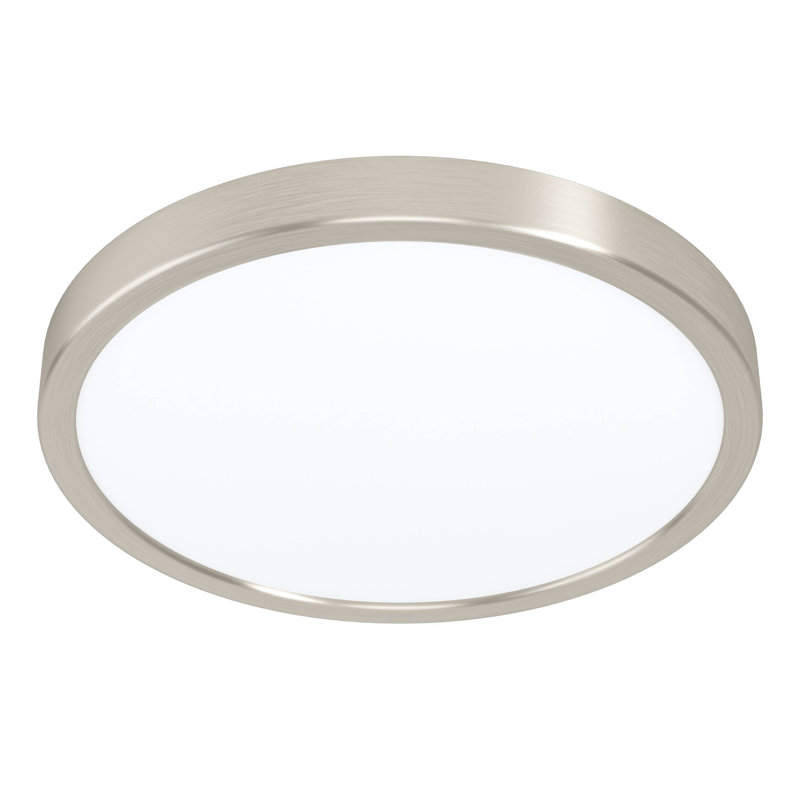 Apus LED Flush Mount, Silver