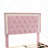 Mikhale Modern Velvet Platform Bed with Tufted Headboard and LED Lights-630362511-652577053