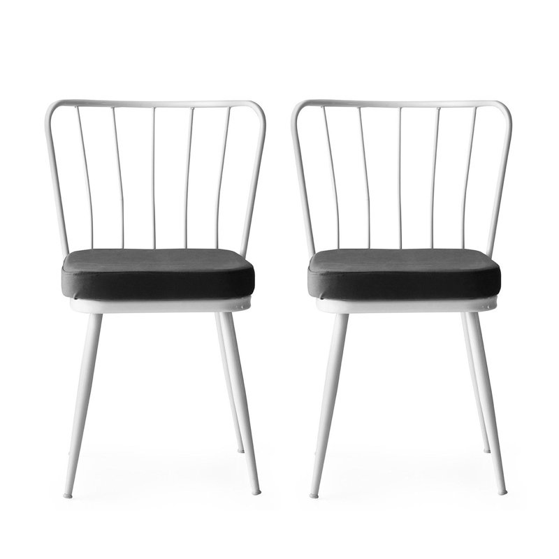Chair Set, Black, White
