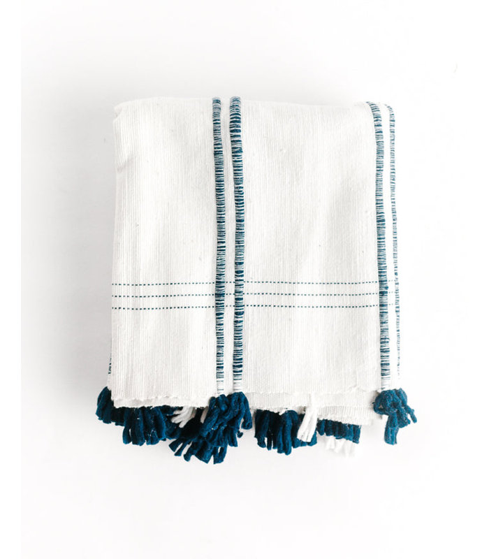 Chemin de table Ribbons, Bleu