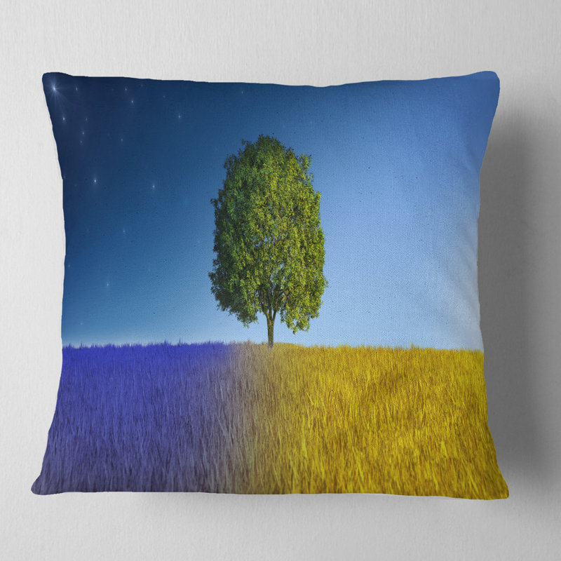 Landscape Throw Pillow, 18" x 18", Throw Pillow