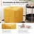 Soft And Comfortable Corduroy Ottoman, Square Design For Versatile Use In Living Rooms And Bedrooms-258824044-258824042
