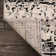 Tapis gris à motif abstrait Tucson
