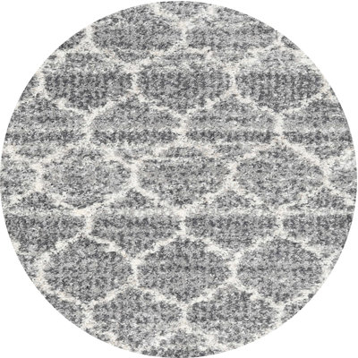 Tapis contemporain gris
