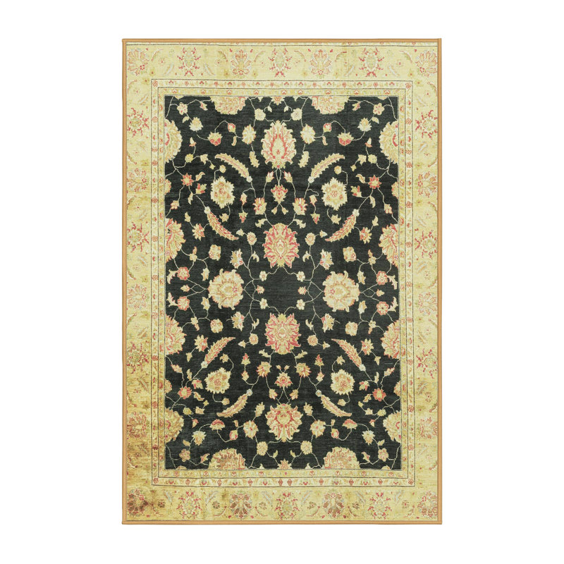 Oriental Indoor Rug, Rectangle 7' x 9'