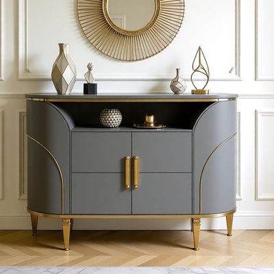 Minimalist entrance cabinet