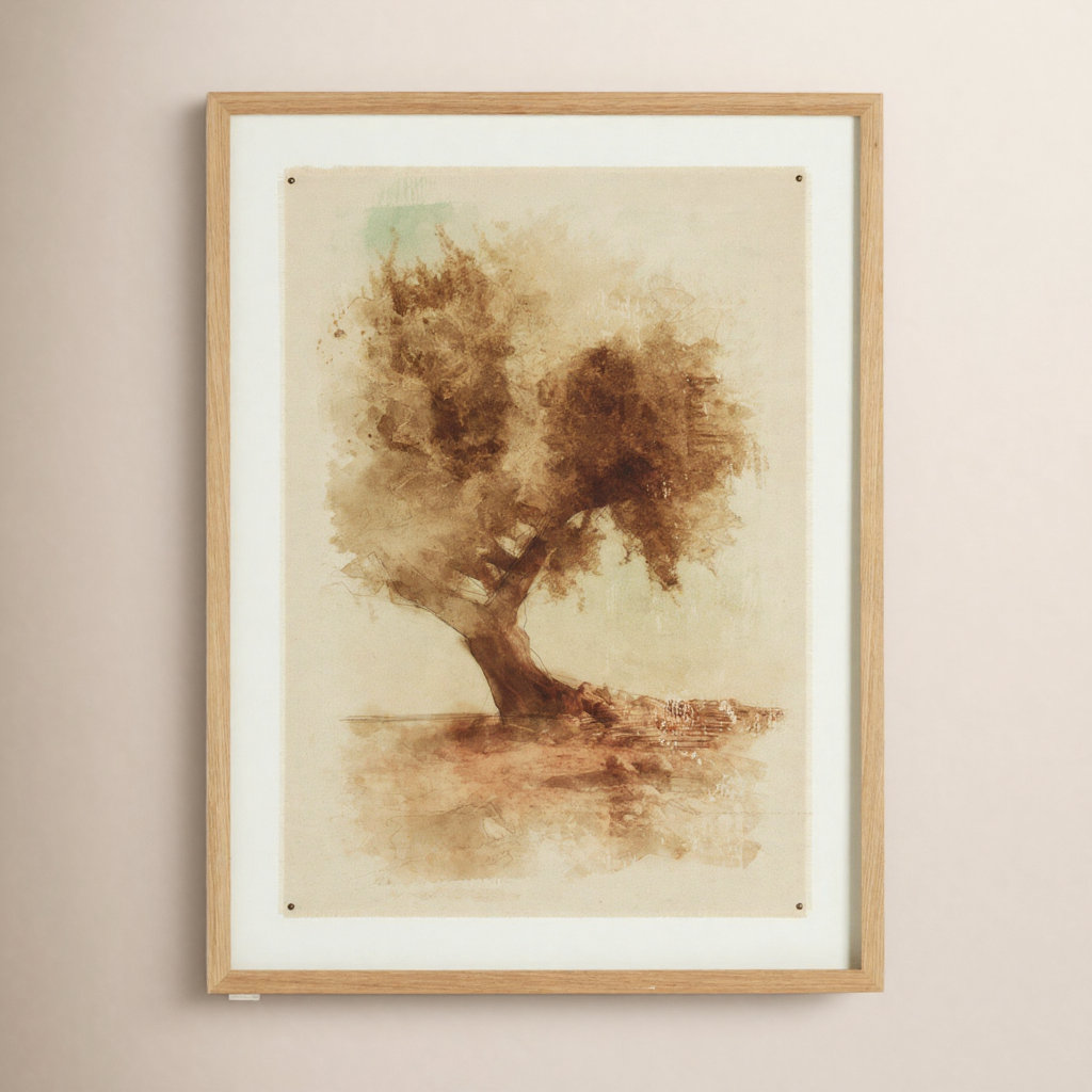 "Undone Cypress" by Coup D'Esprit, 24'' H x 18'' W x 1.5" D
