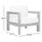 Kesia Acacia Outdoor Lounge Chair