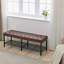 Banc de rangement rembourré Eleonore-1572629278