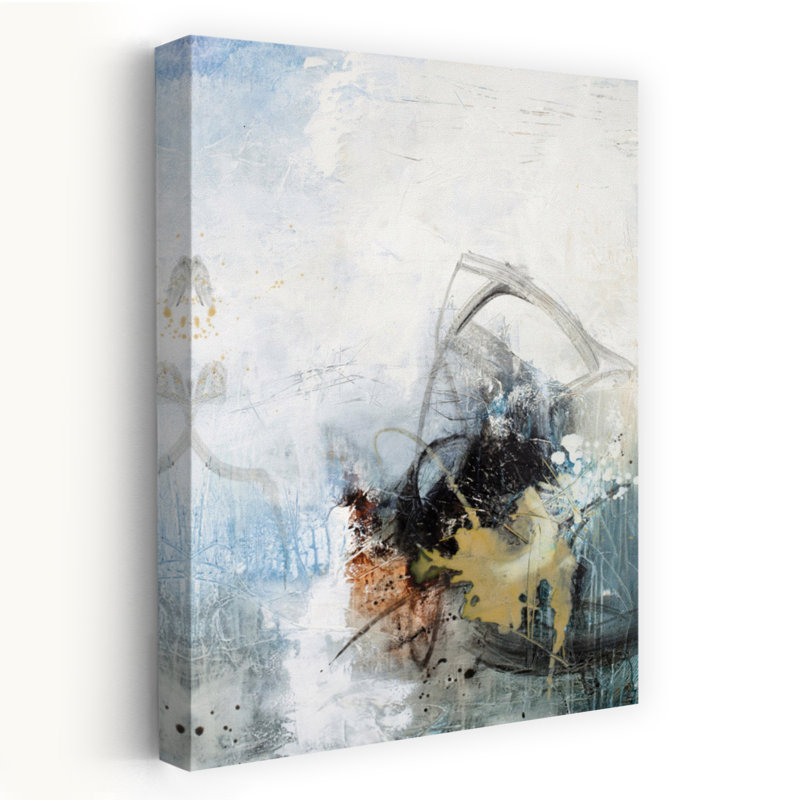 Implosion Abstract Contemporary Art, 24" H x 16" W