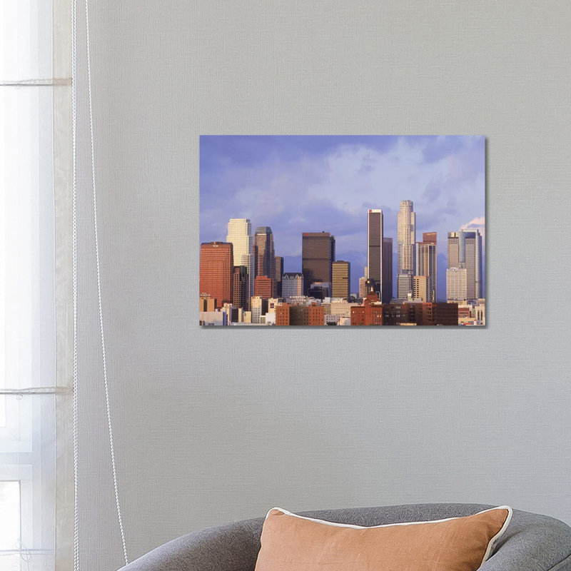 Skyscrapers In A City, City Of Los Angeles, Los Angeles County, California, USA #6 by Panoramic Images - Wrapped Canvas Gallery-Wrapped Canvas Giclée