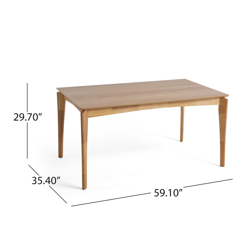 Escalante Dining Table, Natural Oak