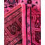 Tapis rose en laine noué à la main Carreon 3 pi 2 po x 5 pi 4 po
