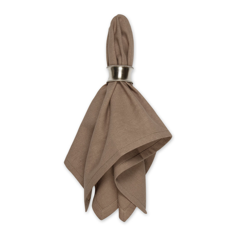 Ensemble de serviettes 6 pièces, Brun clair
