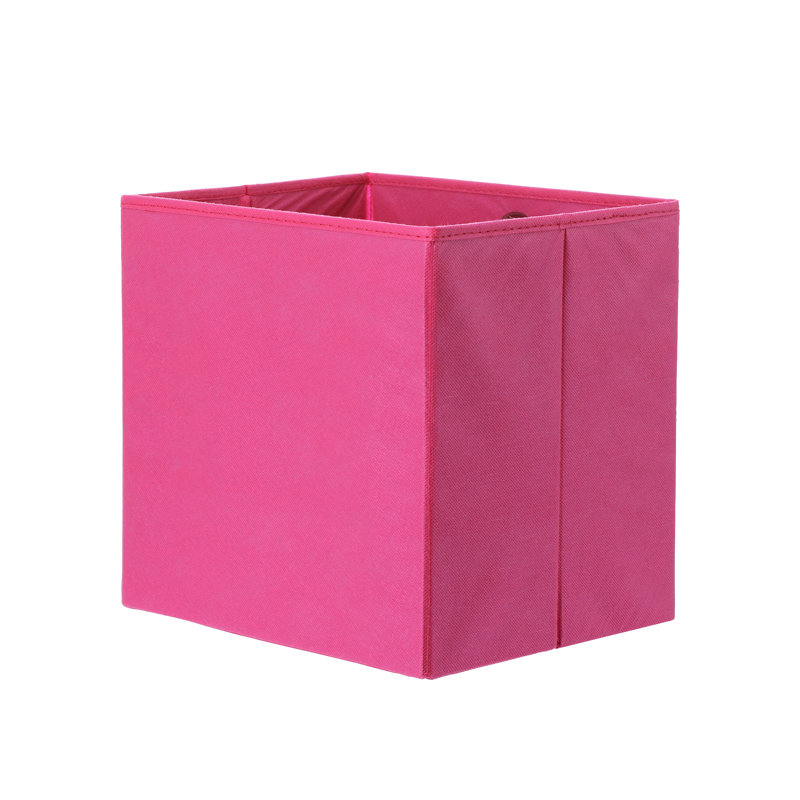 Rebrilliant Fabric Decorative Bin, Pink