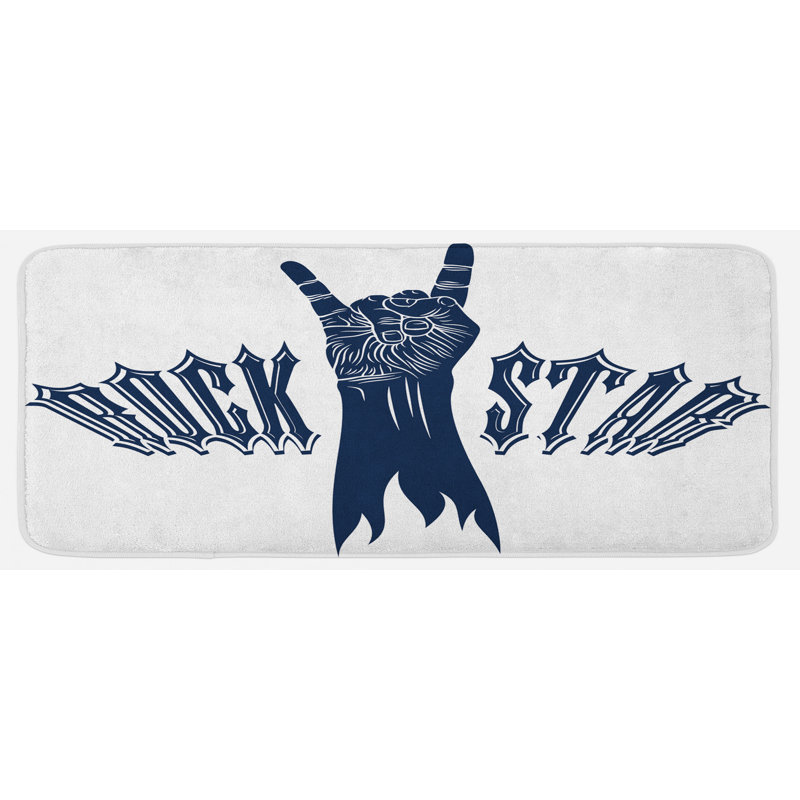 Modern & Contemporary Polyester Kitchen Mat