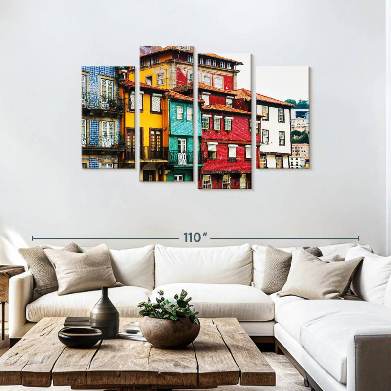 Lilie maisons de Ribeira Square, H 48 po x l 75 po
