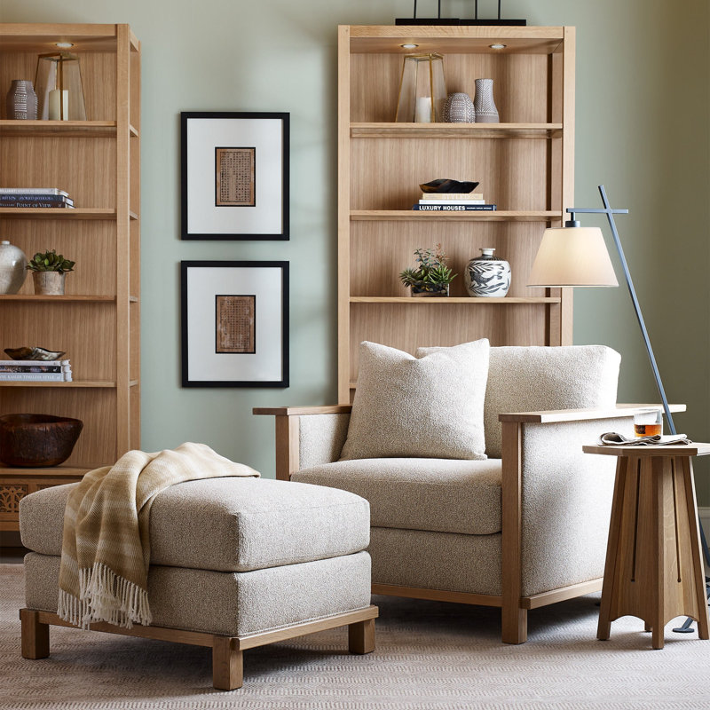 Surrey Hills Solid Wood End Table, Natural