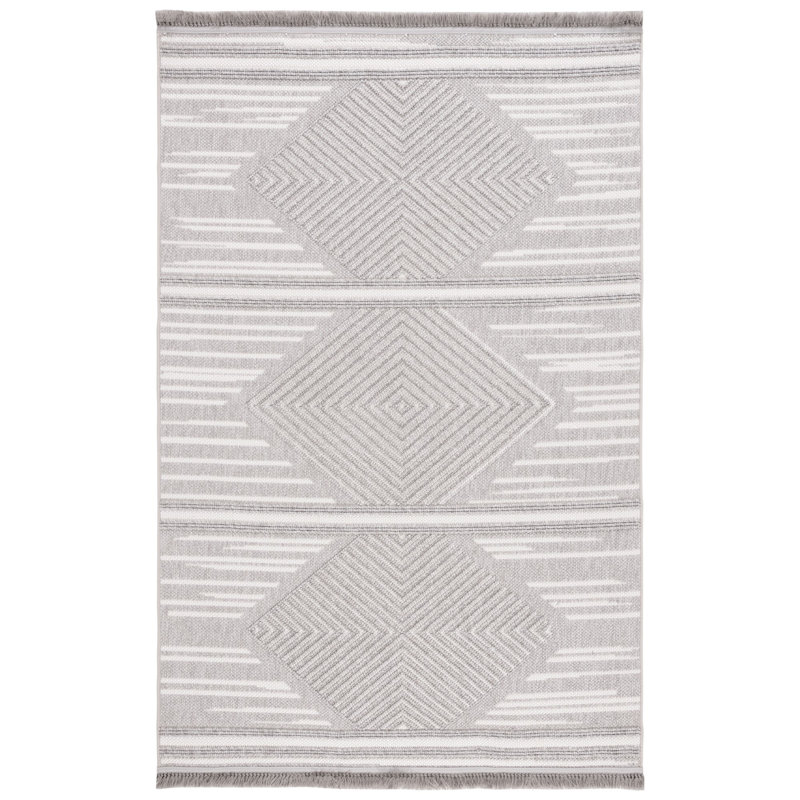 Inchierchiere Performance Geometric Rug, Rectangle 5'3" x 7'6"