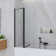 Jraty 39.3'' W x 55'' H Door Frameless Tub Door 