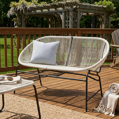 Causeuse d'extérieur pour patio