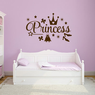 Décalcomanie murale princess