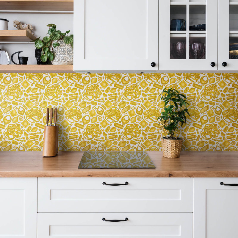 Jefcoat 50 x 100 cm PVC Tile in Yellow