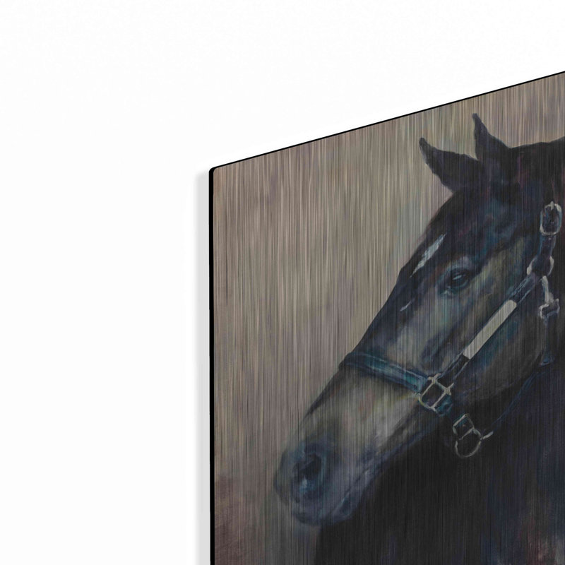 "Ritzy Light" par Marilyn Hageman sur métal, H 12 po x l 12 po