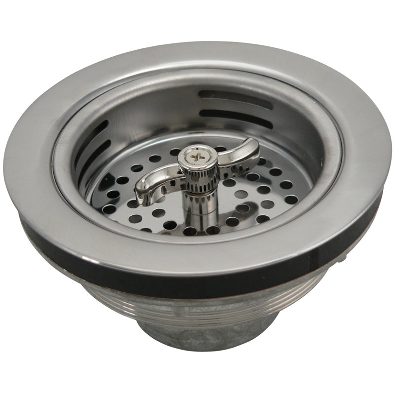 Keeney Silver Stainless Steel Rust Resistant Kitchen Sink Strainer Basket