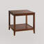 Table de bout carrée en bois massif