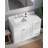 Disar 46'' Single Bathroom Vanity with Quartz Top-165703593