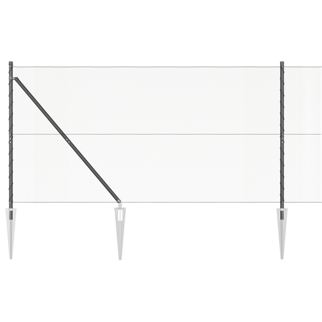 Vidaxl Hexagon Fence Steel