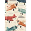 Papier peint décoratif rétro Airplanes-1101633082