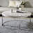 COFFEE TABLE W/MARBLE