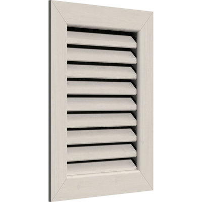 Évent vertical en bois à pignon